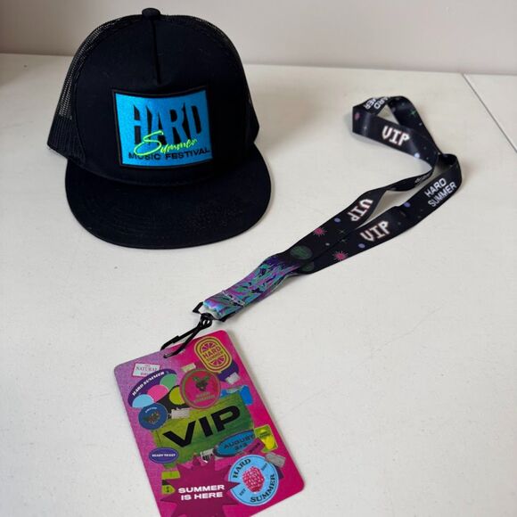 Insomniac Other - Lanyard and Snapback Hat Bundle - Hard Summer Music Concert 2025 VIP